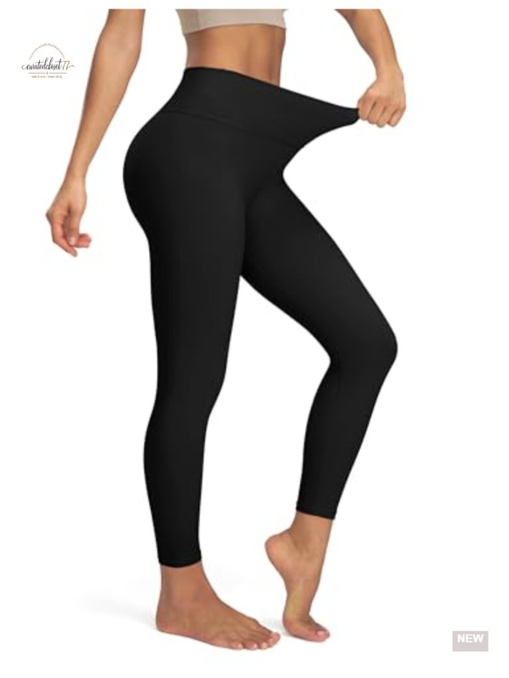 Thick High Waisted Lounge Legging - Buttery Soft Tummy Control Yoga Pants with